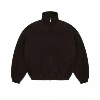 Rains Fleece Zip Jacket - Dames - Zomerjassen - Zwart - S - Polyester - Jassen