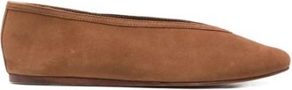 Maneb&igrave; Puntige Ballerina - Dames - Ballerinas - Bruin - 38 EU - Schoenen