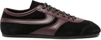 Dries Van Noten Lace-up Leather Sneakers
