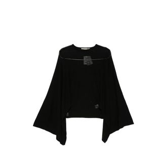 Paloma Wool Draped-sleeve T-shirt