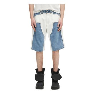 Aries Heren, Korte broeken, Blauw, Maat: W34 Denim
