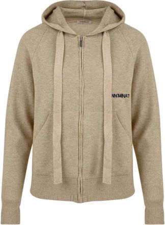 Hinnominate Stijlvolle Sweaters voor Vrouwen - Dames - Vesten - Beige - M - Truien & Vesten