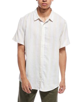 Onia Standard Linen-Blend Shirt