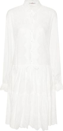 Ermanno Scervino Womens Embroide Shirt Dress
