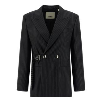 Isabel Marant Dames, Jassen, Zwart, Maat: 2XS