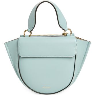 Wandler Small Hortensia Leather Handbag in Ice at Nordstrom