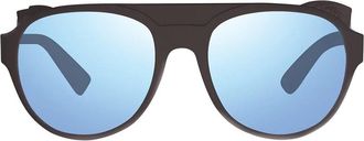 Revo Black RE1036 Traverse Acetate Wraparound Sunglasses