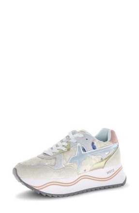 W6YZ Deva Sneaker in White Multi at Nordstrom, Size 10Us