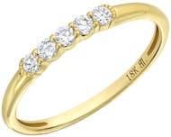 Bony Levy Florentine 18K Yellow Gold Diamond Stackable Ring at Nordstrom Rack, Size 6