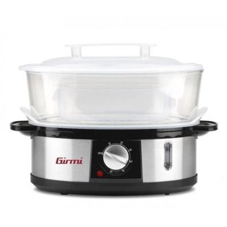 Girmi Vaporera De Acero Inoxidable De Tres Niveles Girmi Vp26 700 - 750w