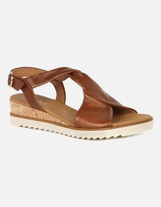 Gabor Womens Rich Womens Sandals - Brown - Size: 7.5