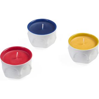 Jonathan Adler Muse Couleur Votive Candle Set in Red /Blue /Yellow at Nordstrom