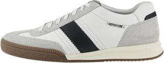 Mephisto Elyo Sneaker - Heren - Schoenen - Grijs - Maat: 43 1/2 EU Leer