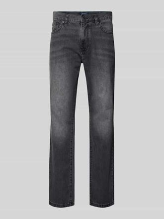 Mc Neal Loose Fit Jeans im 5-Pocket-Design in Dunkelgrau, Größe 30/30