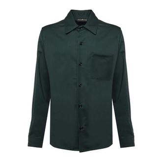 Giuliano Galiano Casual Overhemden - Heren - Casual Overhemden - Groen - M - Overhemden