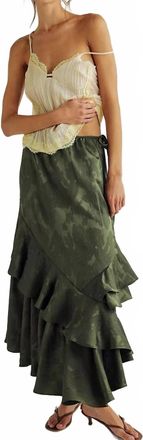 Free People Autumn Promenade Maxi Skirt In Adventurer