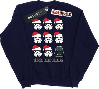 Star Wars Heren Kerstmis Humbug Sweatshirt (Marineblauw)
