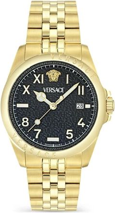 Versace Horloges - Heren - Horloges - Geel - ONE Size - Accessoires