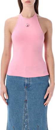 Marine Serre Top Rosa