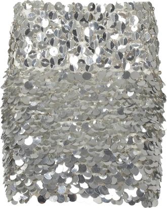 Des_Phemmes Elegante Tule Rok - Dames - Korte rokken - Grijs - XS - Tule - Rokken