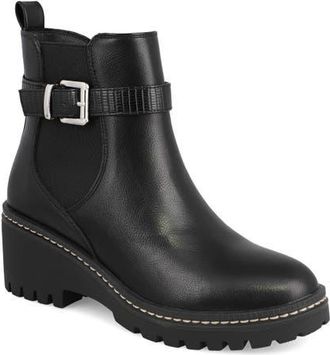 Mia Elis Block Heel Boot in Black at Nordstrom, Size 8.5
