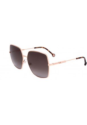 Carolina Herrera Womens HER0139 S 60 DDB Sunglasses - Rose Gold - One Size