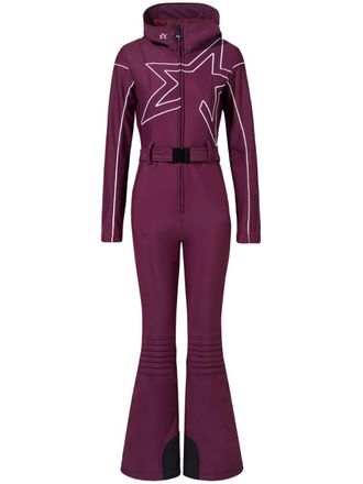 Perfect Moment Sammy Star ski suit - women - Elastane/Nylon - L - Red