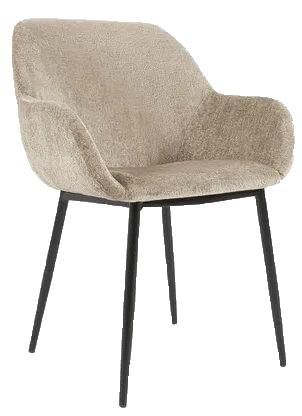 K Home Armlehnstuhl Konay - Chenille Beige