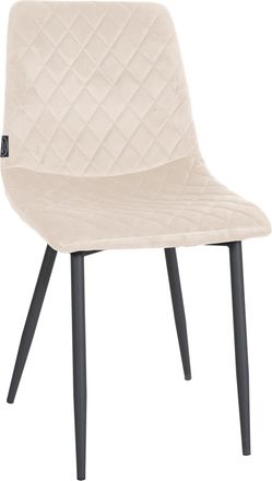 Clp Silla De Comedor Telde De Terciopelo Crema