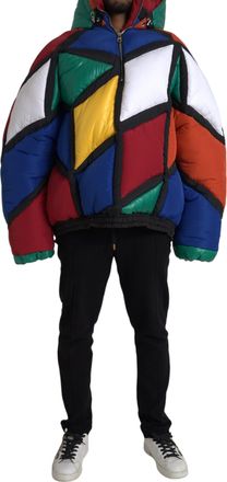 Dolce & Gabbana Geometrisch Patroon Pufferjas