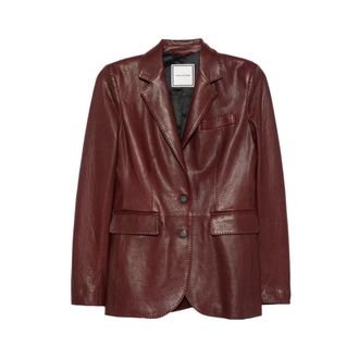 Tagliatore Sophie Blazer - Dames - Jassen - Rood - Maat: XS Leer