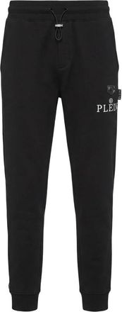 Philipp Plein Joggingbroek Plein R - Heren - Sweatpants - Zwart - 2XL - Katoen - Broeken