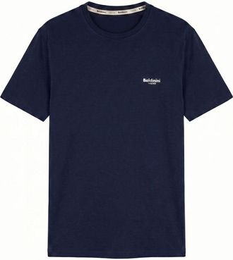 Baldinini Blauw katoenen T-shirt voor heren