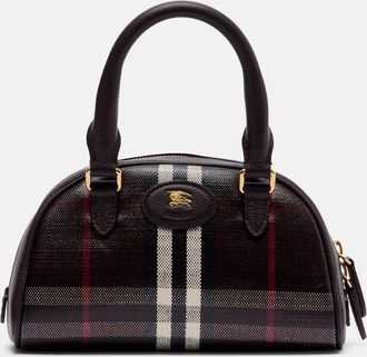Burberry Highlands Mini jacquard tote bag
