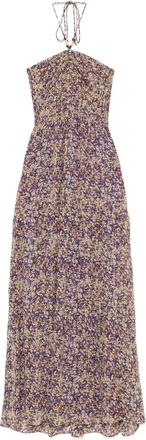 BA&SH Abito midi Lorie - Viola