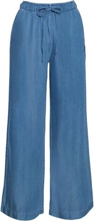 Hést Hést, Broeken, Dames, Blauw, 2Xl, Denim, Wijde broek