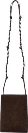 Jil Sander Tangle Small - Dames - Schoudertassen - Bruin - ONE Size - Leer - Tassen