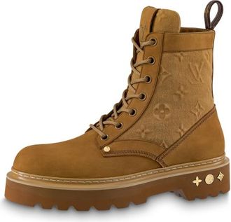 Louis Vuitton LV Ranger Ankle Boots Brown 1AARXH