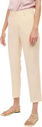 Silvian Heach Broeken, Dames, Beige, S, Silvian Heach Broek Broek
