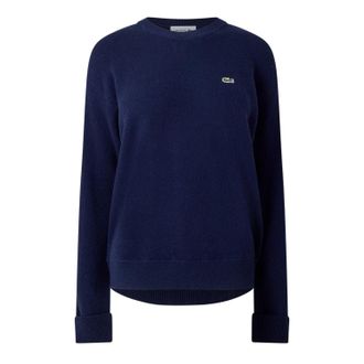 Lacoste Dames/Dames Tricot Trui (Marineblauw)