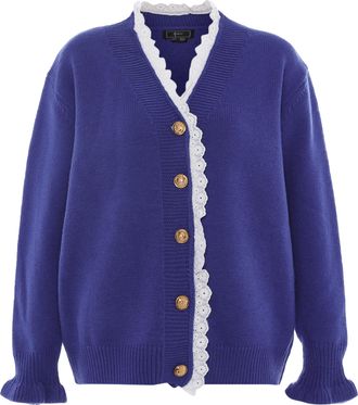 Faina Vest Dames blauw