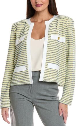 St. John Slub Tweed Knit Jacket