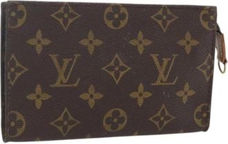 Louis Vuitton Pre-owned Vintage Clutch - Dames - Vintage Clutch - Bruin - ONE Size - Leer - Vintage