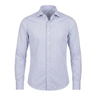 Borriello Camicia a righe - - Shirts - Uomo - Blu - 4XL