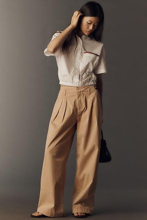 Maeve Dockside Wide Leg Pants by Maeve