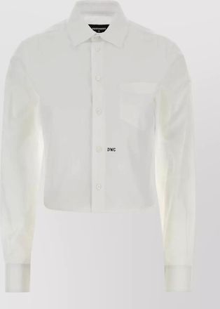 Dsquared2 poplin shirt long sleeves chest pocket cuffs
