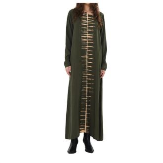 Rabens Saloner Lynett Dress In Forest Combo