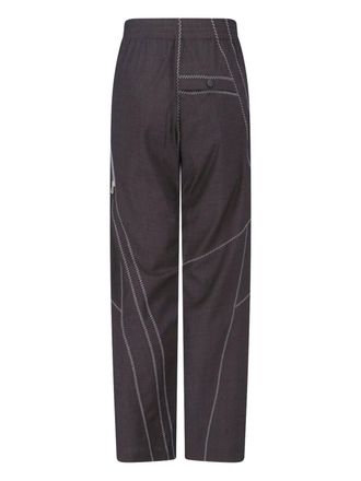 Kiko Kostadinov Mens Trousers Brown Virgin Wool