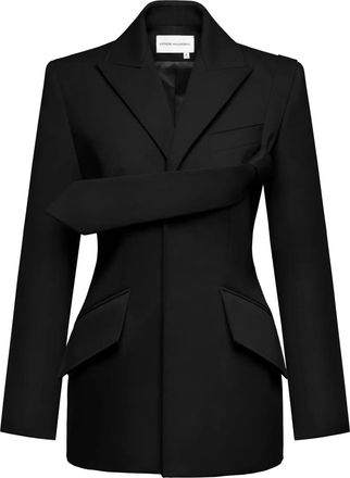 Aleksandre Akhalkatsishvili Giacca avvitata - Nero