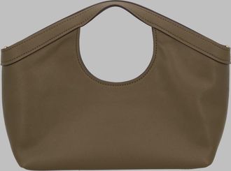 Michael Michael Kors Womens Tote Bag Haddie Green Leather Handbags Hand